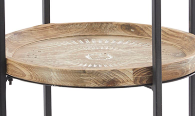 Sonoma Sage Home Round Corner Shelf In Brown