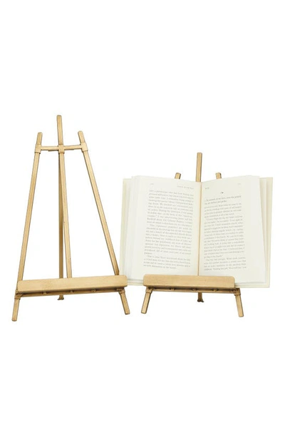 Shop Sonoma Sage Home Goldtone Metal Traditional Easel With Foldable Stand