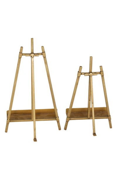 Shop Sonoma Sage Home Goldtone Metal Traditional Easel With Foldable Stand