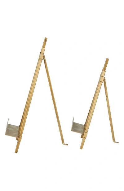 Shop Sonoma Sage Home Goldtone Metal Traditional Easel With Foldable Stand