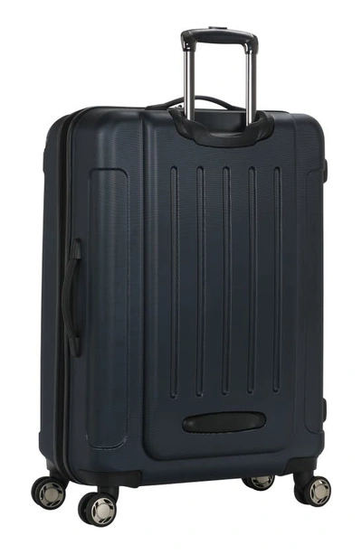 Shop Kenneth Cole Renegade 28" Molded Hardside Spinner Suitcase In Naval Navy