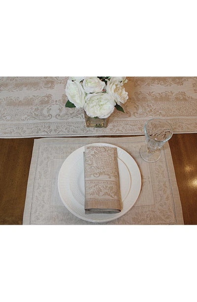 French Home Linen Arboretum Placemats In Terracota