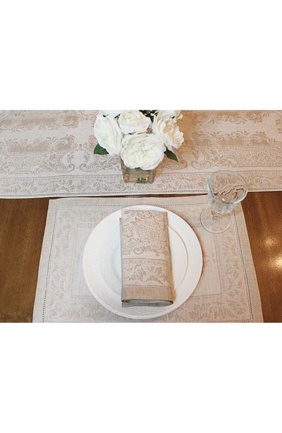 French Home Linen Arboretum Napkins In Terracota