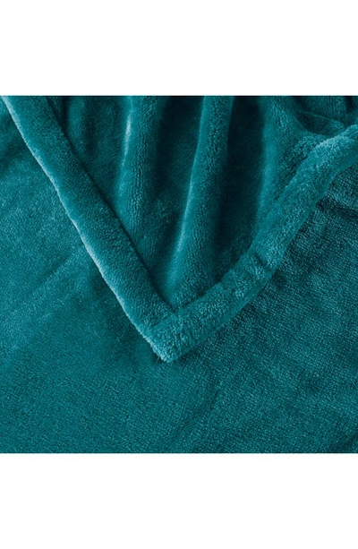 Beautyrest Plush Heated Throw Blanket In Teal
