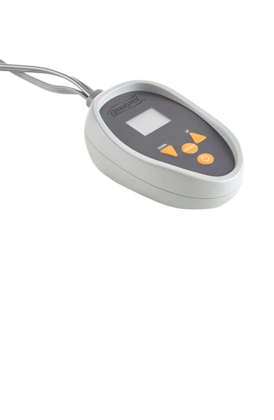 Beautyrest Deep Pocket Electric Cotton Top Mattress Pads In White