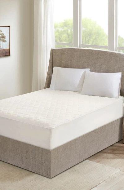 Beautyrest Deep Pocket Electric Cotton Top Mattress Pads In White