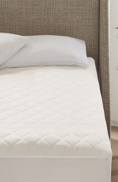 Beautyrest Deep Pocket Electric Cotton Top Mattress Pads In White