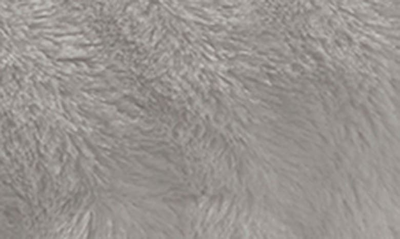 Beautyrest Faux Fur Heated Throw Blanket In Grey