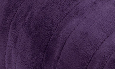 Shop Beautyrest Heated Plush Fleece Blanket In Purple