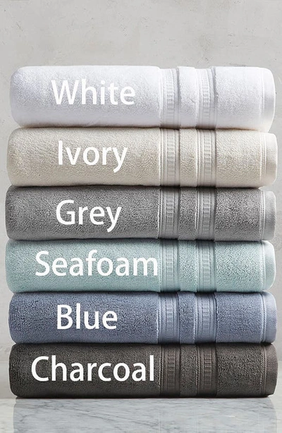 Shop Beautyrest Plume 100% Cotton Feather Touch Towel 6-piece Set In Blue
