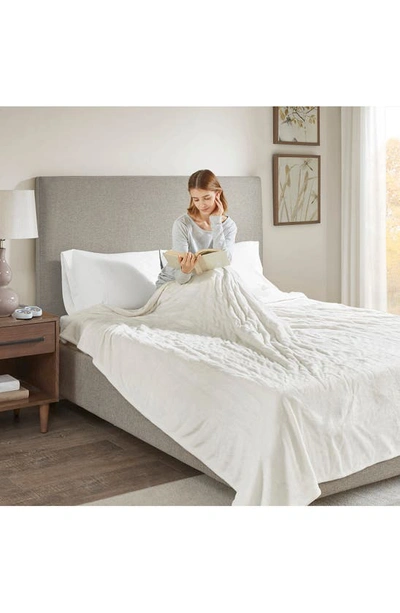 Beautyrest Heated Blanket In Ivory