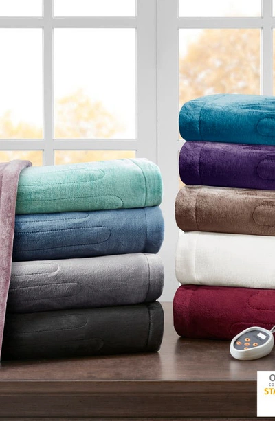 Beautyrest Heated Blanket In Mink