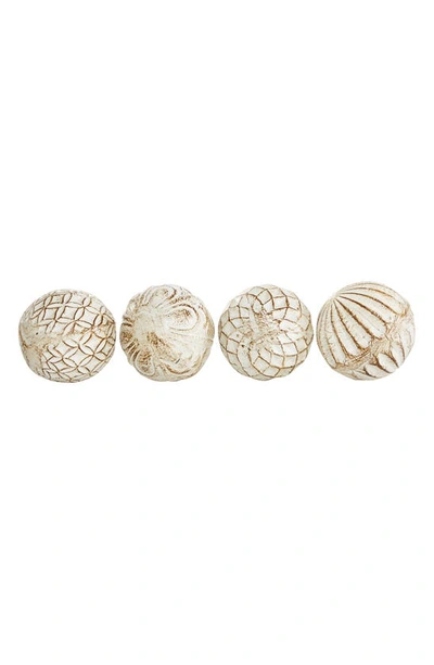 Sonoma Sage Home Decorative Balls In White
