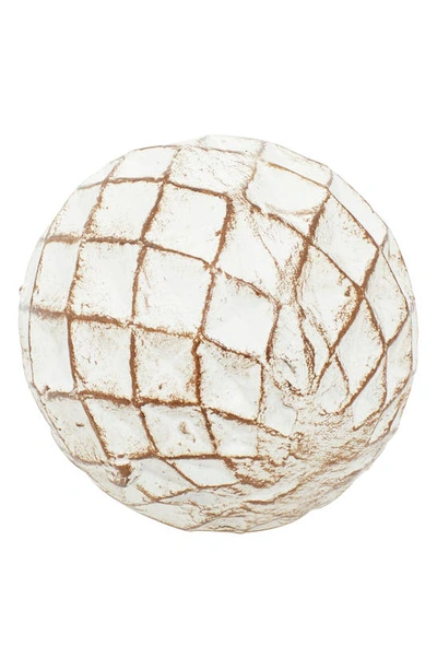 Sonoma Sage Home Decorative Balls In White