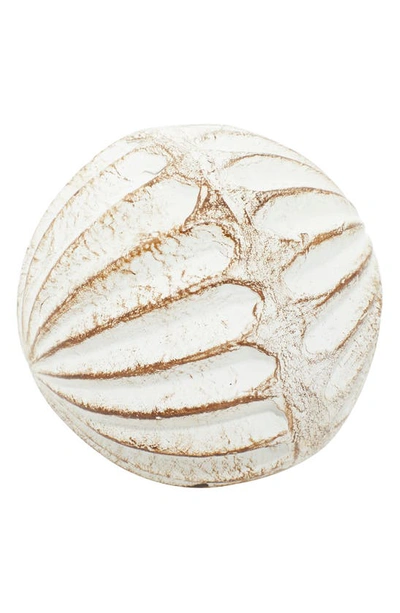 Sonoma Sage Home Decorative Balls In White