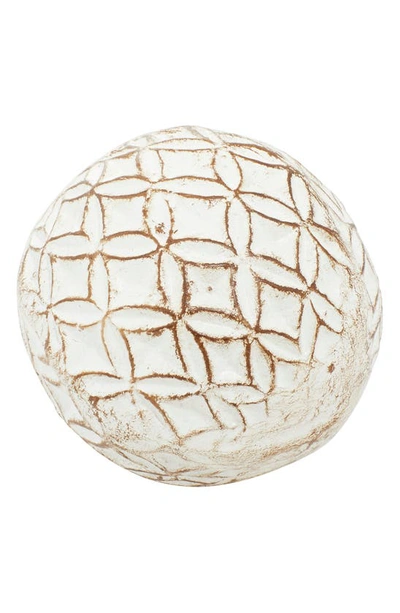 Sonoma Sage Home Decorative Balls In White