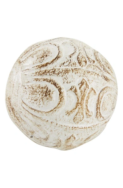Sonoma Sage Home Decorative Balls In White