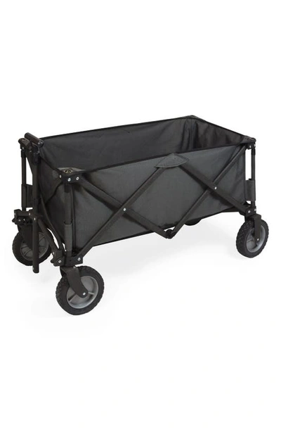 Oniva A Picnic Time Brand Oniva Adventure Wagon Portable Utility Wagon In Grey