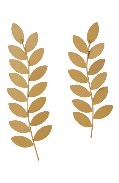 Sonoma Sage Home Brown Leaf Wall Art In Brown