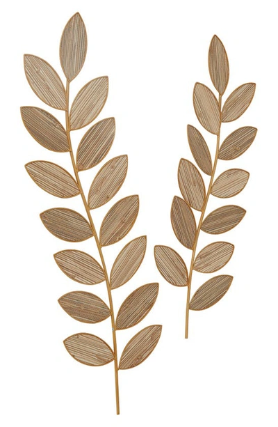 Sonoma Sage Home Brown Leaf Wall Art In Brown