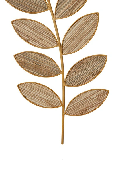 Sonoma Sage Home Brown Leaf Wall Art In Brown