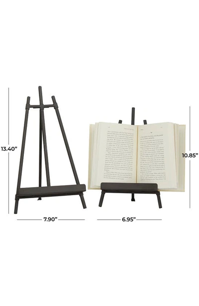 Sonoma Sage Home 2-piece Easel Stand Set In Black