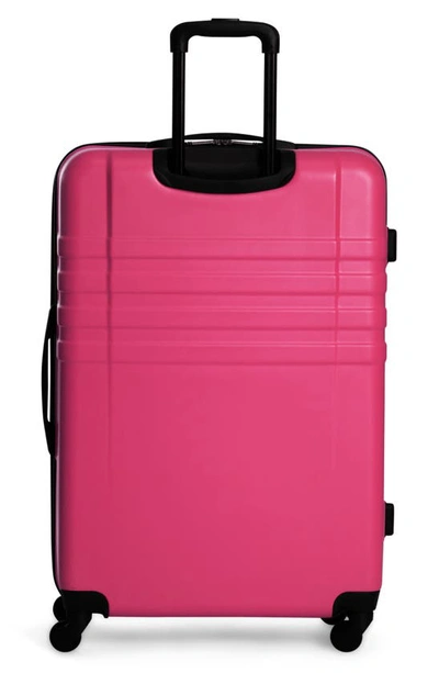 Shop Ben Sherman Hereford 28" Expandable Hardside Luggage In Magenta