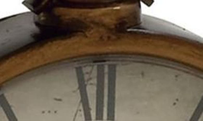 Sonoma Sage Home Metal Table Clock In Bronze