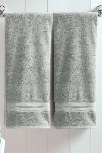 Modern Threads Spunloft Bath Towel In Gray