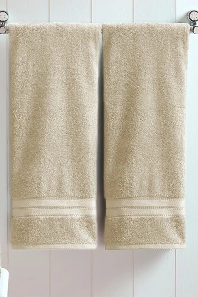 Modern Threads 4-pack Spunloft Bath Towel In Sand