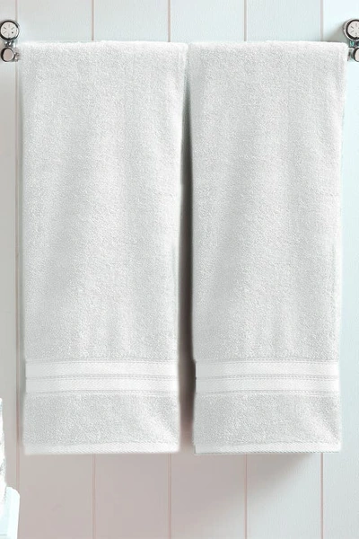 Modern Threads Spunloft Bath Towel In White