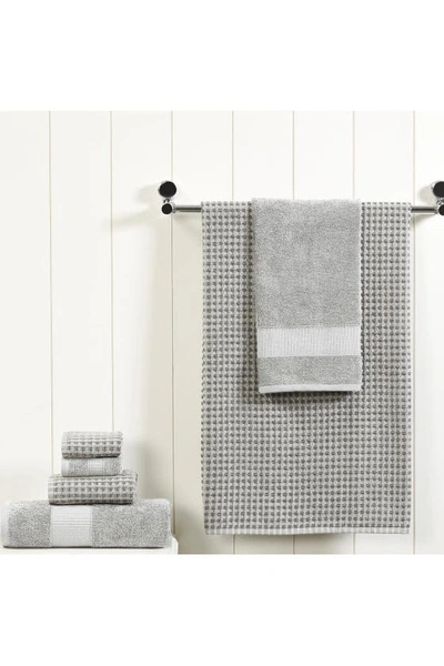 Modern Threads Luxury Spa Cobblestone Quick Dry 6-piece Towel Set In Silver