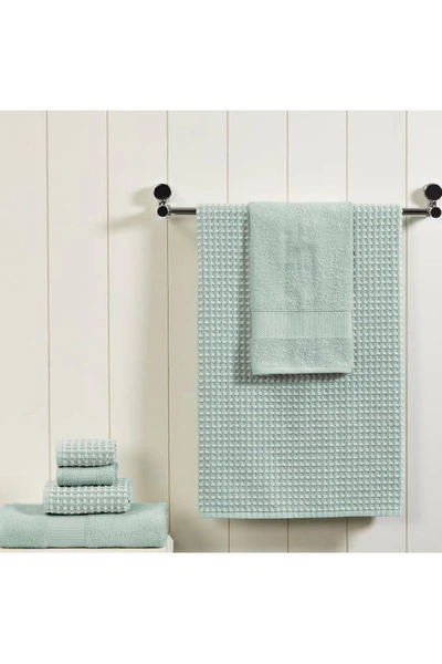 Modern Threads Luxury Spa Cobblestone Quick Dry 6-piece Towel Set In Blue