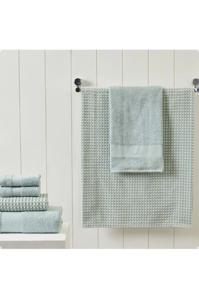 Modern Threads Luxury Spa Cobblestone Quick Dry 6-piece Towel Set In Blue