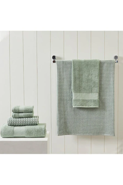 Modern Threads Luxury Spa Cobblestone Quick Dry 6-piece Towel Set In Green