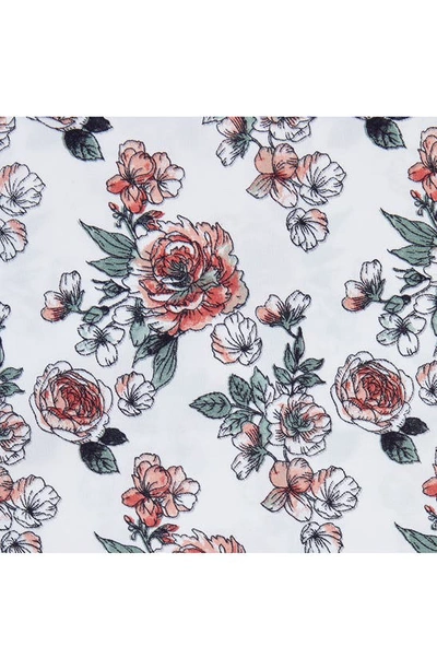 Modern Threads Printed 4-piece Sheet Set In Rose Bloom