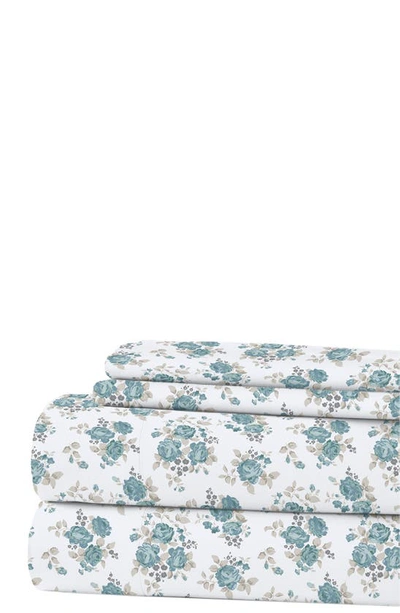 Modern Threads Printed 4-piece Sheet Set In Forever Roses