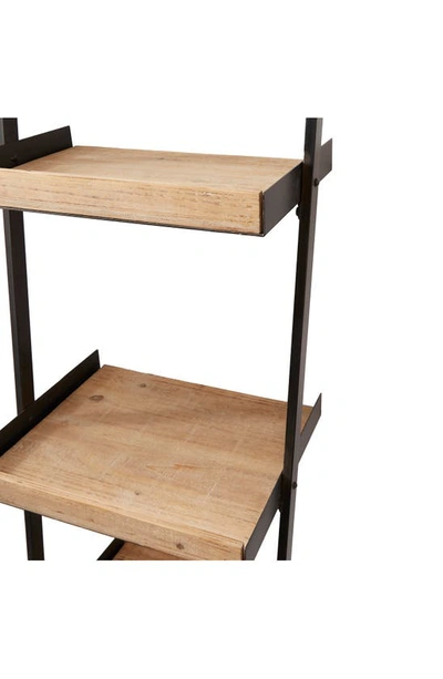 Sonoma Sage Home Brown Wood Clock Shelf In Brown
