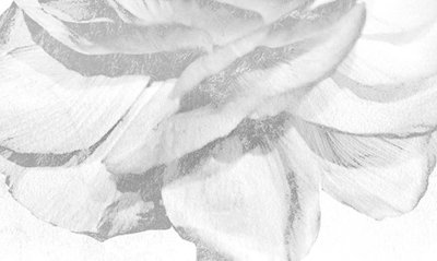 Wynwood Studio White Flower Canvas Wall Art In White