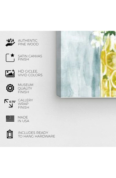 Wynwood Studio Lovely Canvas Wall Art In Blue