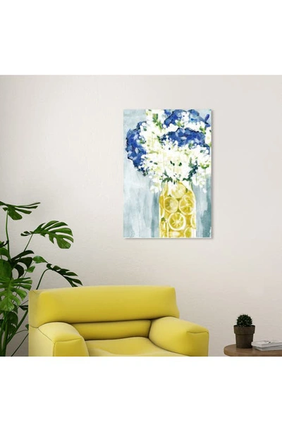 Shop Wynwood Studio Lovely Canvas Wall Art In Blue