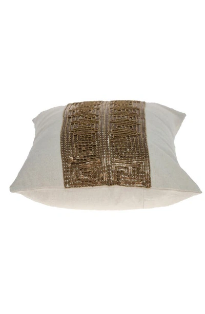 Parkland Collection Misty Decorative Accent Pillow In Beige