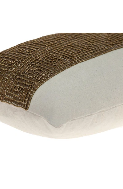Parkland Collection Misty Decorative Accent Pillow In Beige