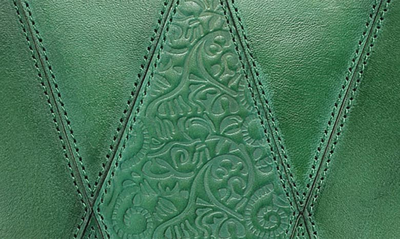 Shop Old Trend Primrose Leather Mini Tote In Green