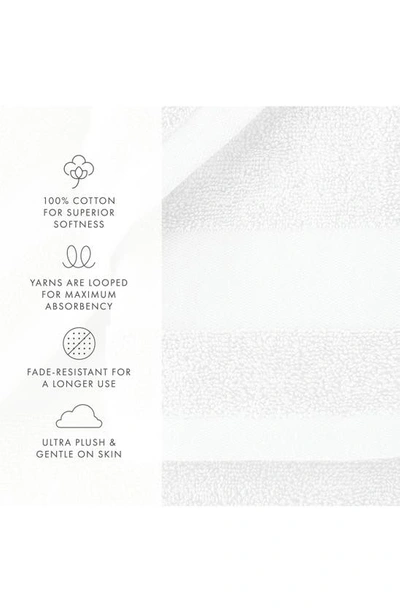 Homespun Ultrasoft Cotton Towel Set In White