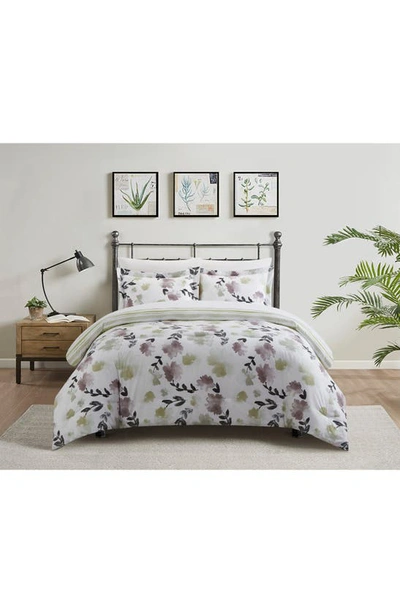 Shop Chic Everly 5-piece Bedding Set In Green
