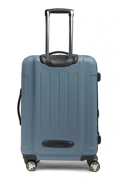 Kenneth Cole Reaction Renegade 24" Lightweight Hardside Expandable Spinner Luggage In Granite Blue