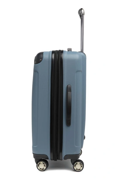Kenneth Cole Reaction Renegade 24" Lightweight Hardside Expandable Spinner Luggage In Granite Blue