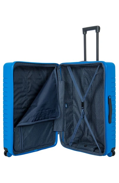Shop Bric's By Ulisse 31-inch Expandable Spinner Luggage In Electric Blue