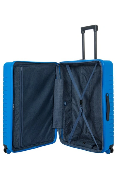 Shop Bric's By Ulisse 31-inch Expandable Spinner Luggage In Electric Blue